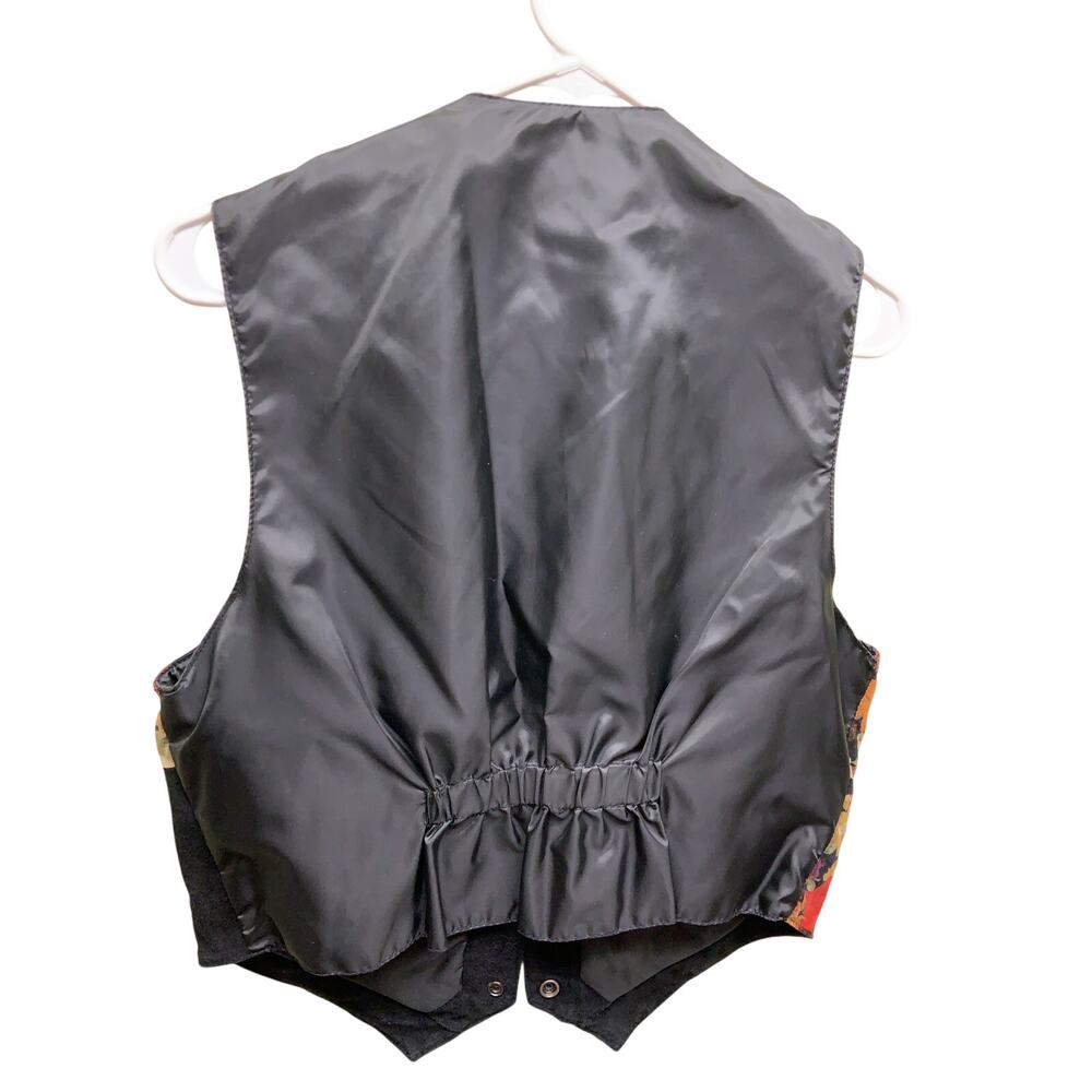 Brandon Thomas Snap Front Patchwork Floral Suede … - image 3